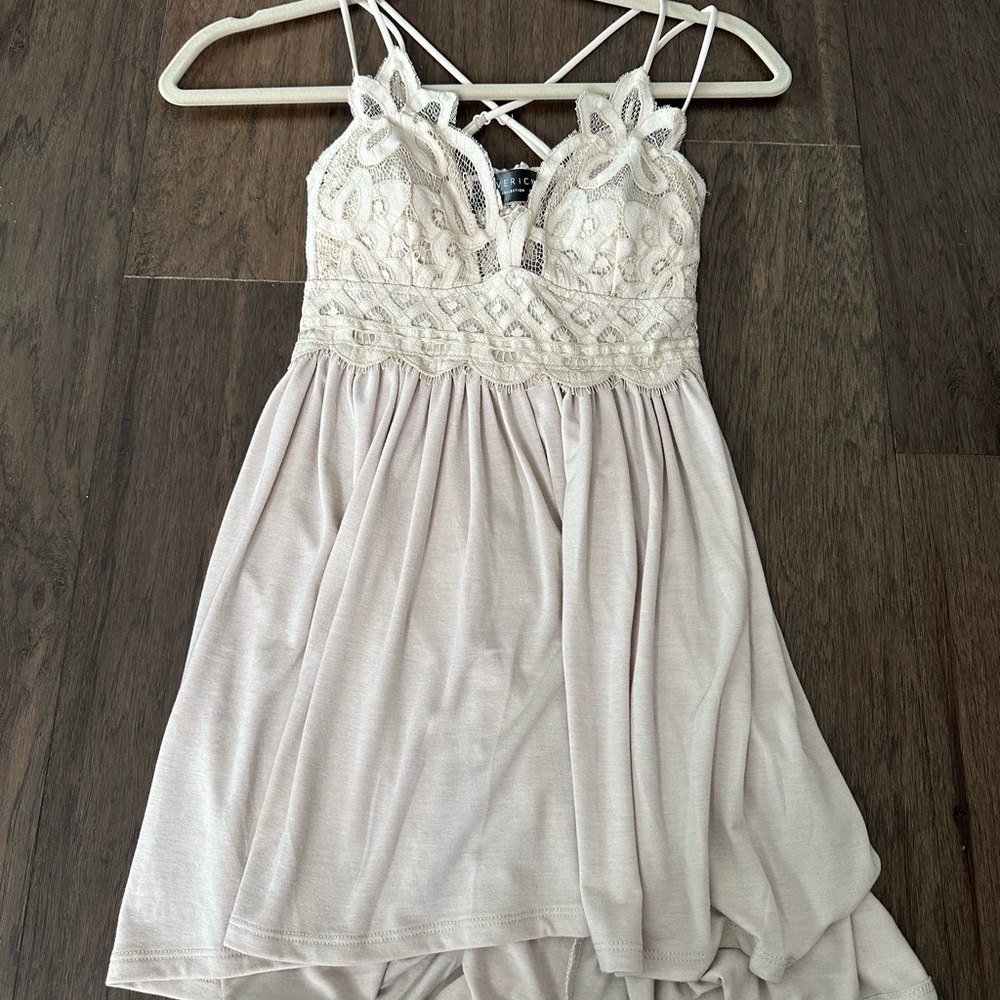 Lace Top Tunic Tank Top